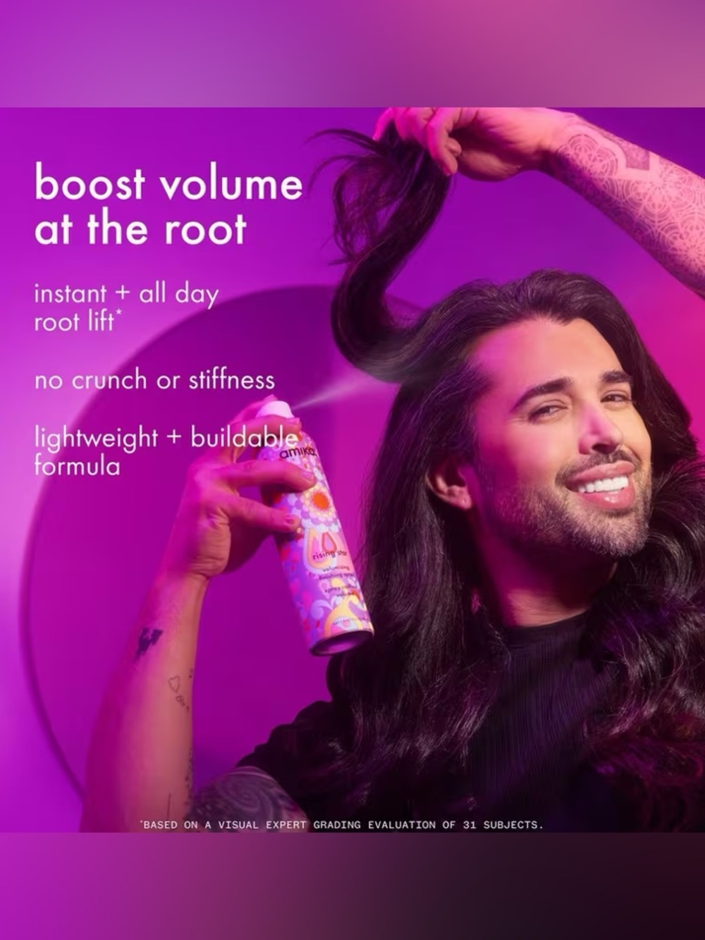 Amika Rising Star Volumizing Finishing Spray 5.3 oz - Picture 2 of 5